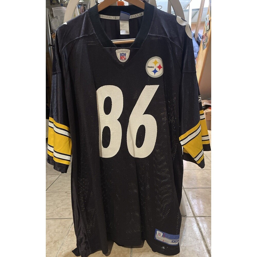 Hines Ward #86 Reebok NFL Equipment Pittsburgh Steelers Football Jersey - Sz XXL